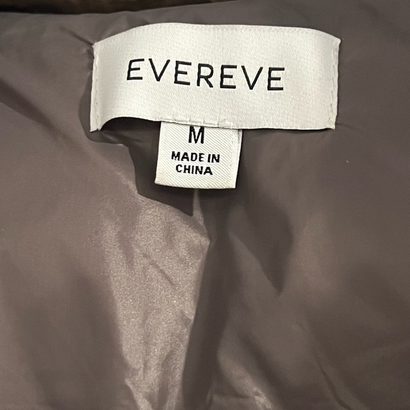 Evereve Malone Camo Vest Puffer Down Hooded Size Medium - Picture 11 of 13